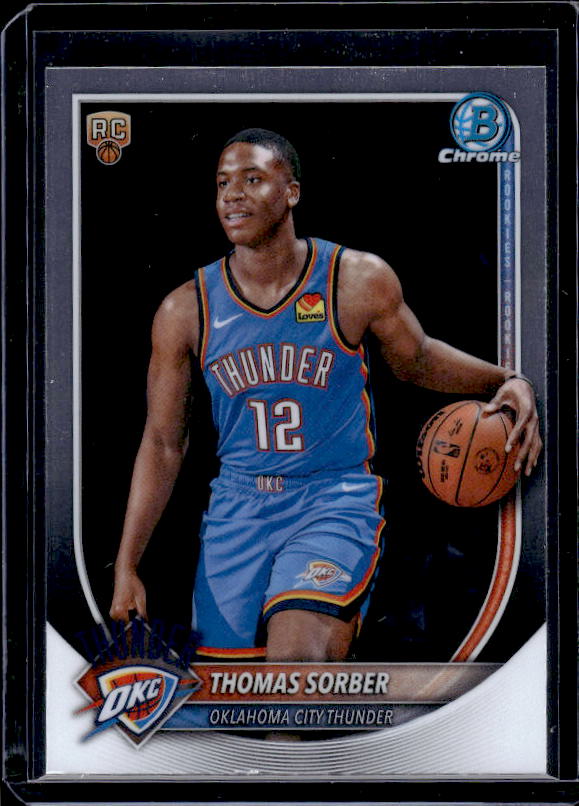 2025-26 Bowman #BCV-15 Thomas Sorber Chrome