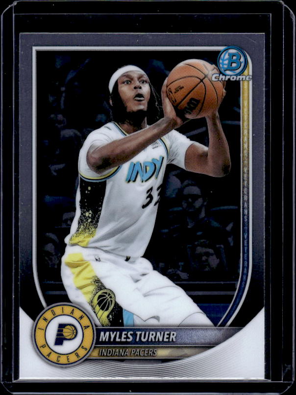 2025-26 Bowman #BCV-161 Myles Turner Chrome