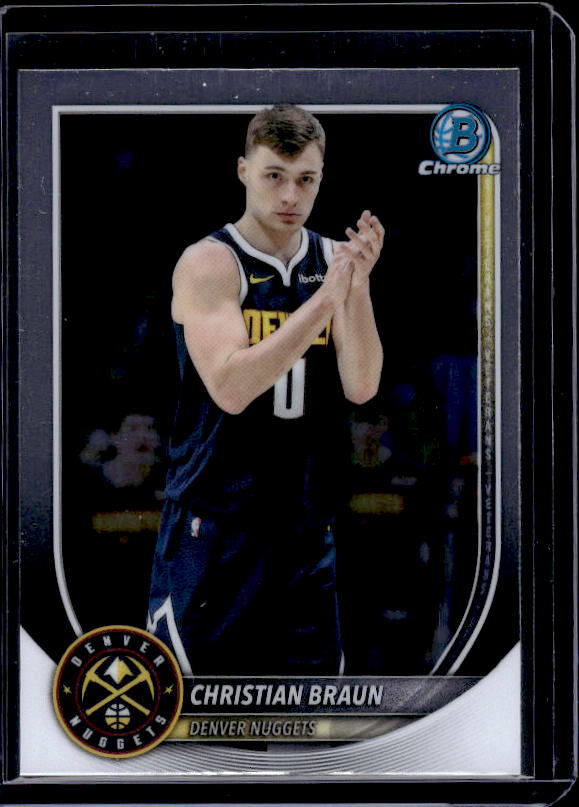 2025-26 Bowman #BCV-181 Christian Braun Chrome