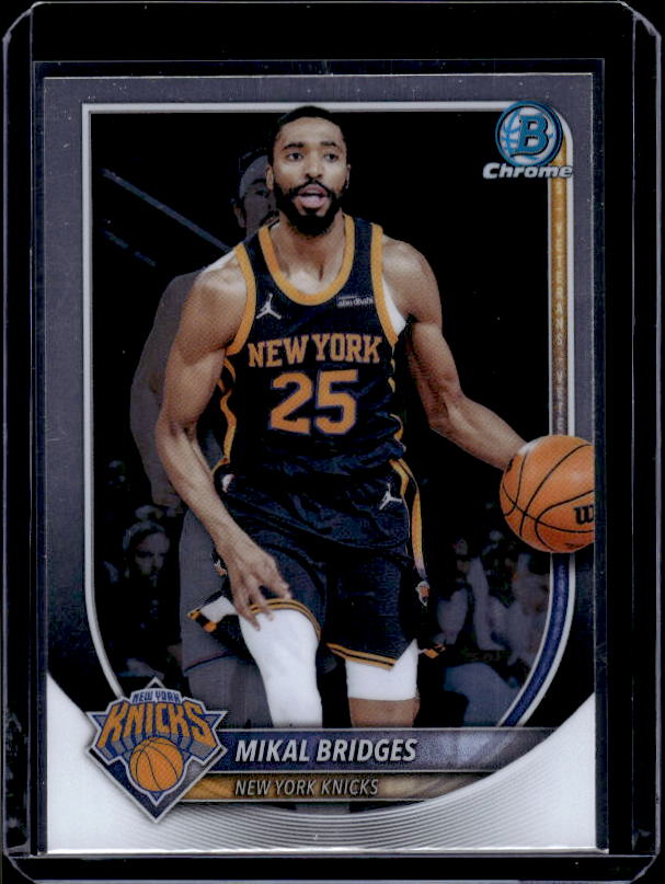 2025-26 Bowman #BCV-152 Mikal Bridges Chrome