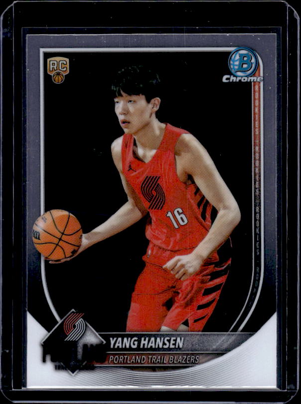 2025-26 Bowman #BCV-16 Yang Hansen Chrome