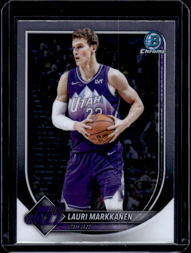2025-26 Bowman #BCV-112 Lauri Markkanen Chrome