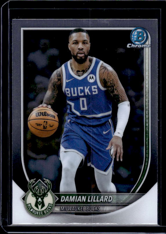 2025-26 Bowman #BCV-81 Damian Lillard Chrome