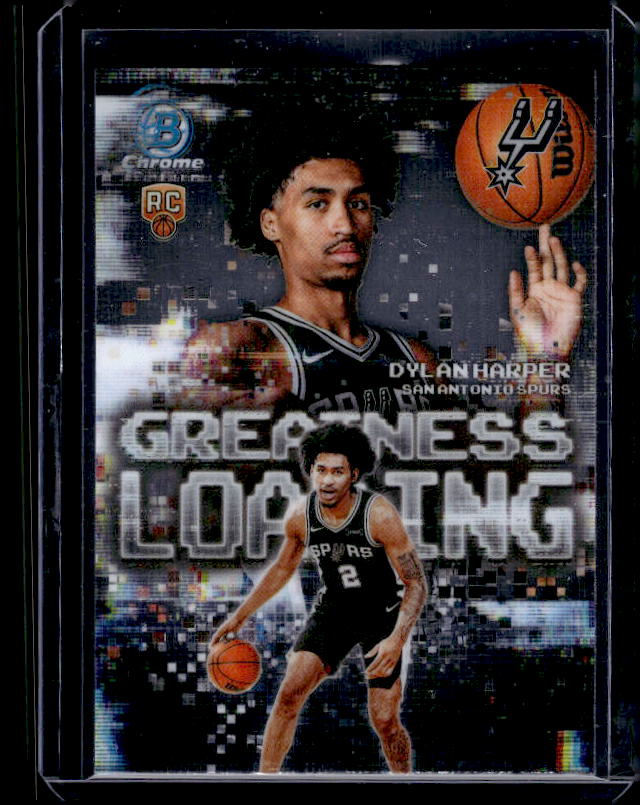 2025-26 Bowman #GL-2 Dylan Harper Greatness Loading