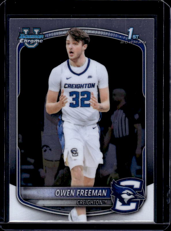 2025-26 Bowman #BCP-32 Owen Freeman Chrome Prospects