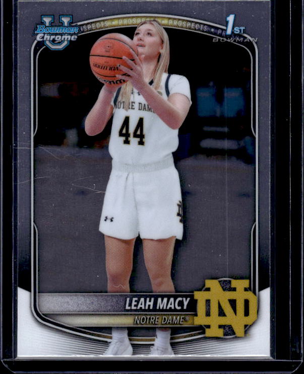 2025-26 Bowman #BCP-61 Leah Macy Chrome Prospects
