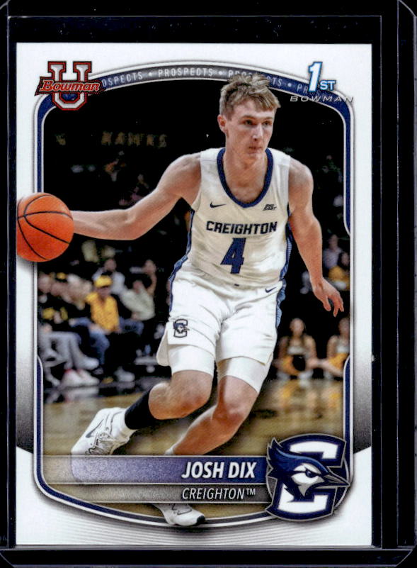 2025-26 Bowman #BPP-17 Josh Dix Prospects