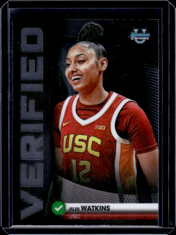 2025-26 Bowman #BV-8 Juju Watkins Bowman Verified