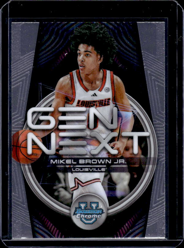 2025-26 Bowman #GN-11 Mikel Brown Jr. Gen Next