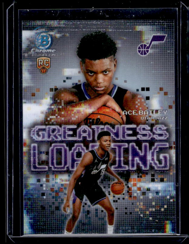 2025-26 Bowman #GL-5 Ace Bailey Greatness Loading Refractor