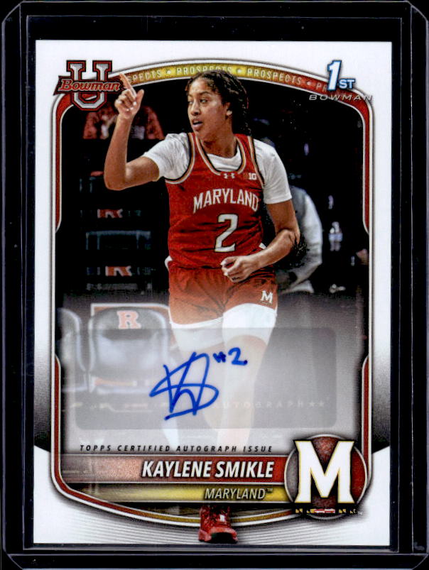2025-26 Bowman #CPA-KS Kaylene Smikle Chrome Prospect Autographs