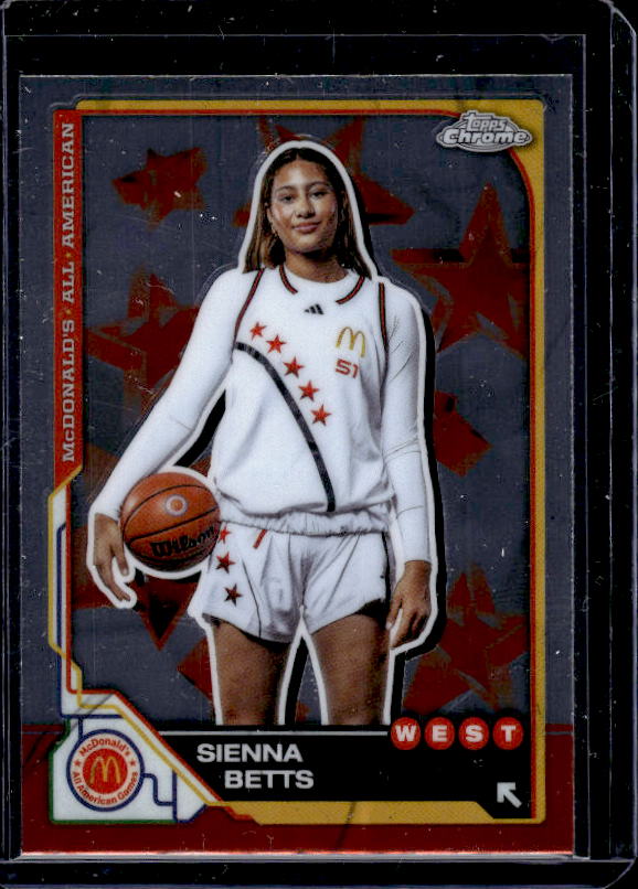 2025 Topps Chrome McDonald's All American #38 Sienna Betts