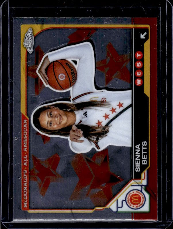 2025 Topps Chrome McDonald's All American #76 Sienna Betts