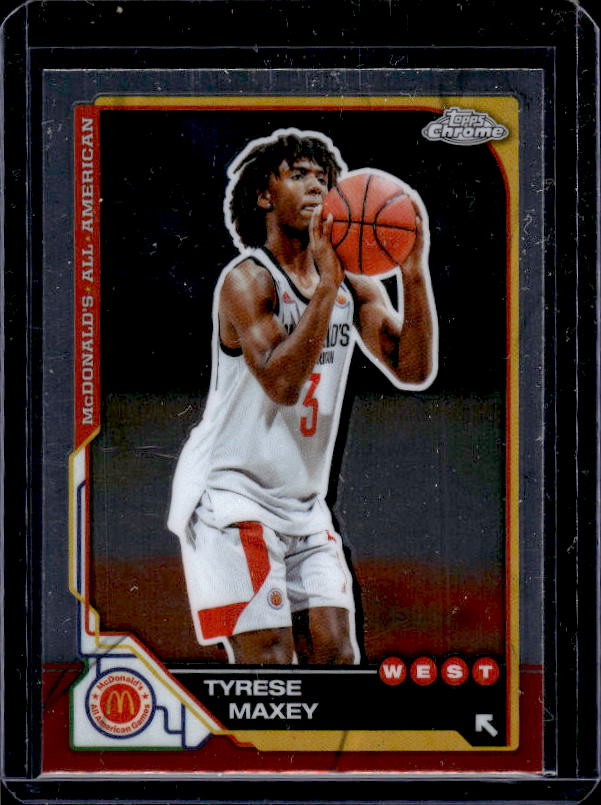 2025 Topps Chrome McDonald's All American #80 Tyrese Maxey