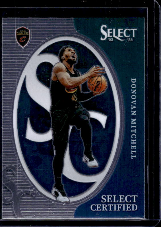 2023-24 Panini Select #14 Donovan Mitchell Select Certified