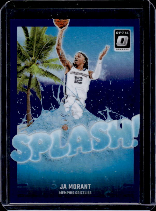 2024-25 Donruss Optic #15 Ja Morant Splash! Purple