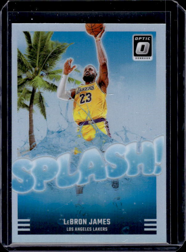 2024-25 Donruss Optic #5 LeBron James Splash! Holo