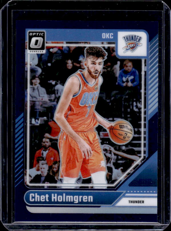 2024-25 Donruss Optic #23 Chet Holmgren Purple