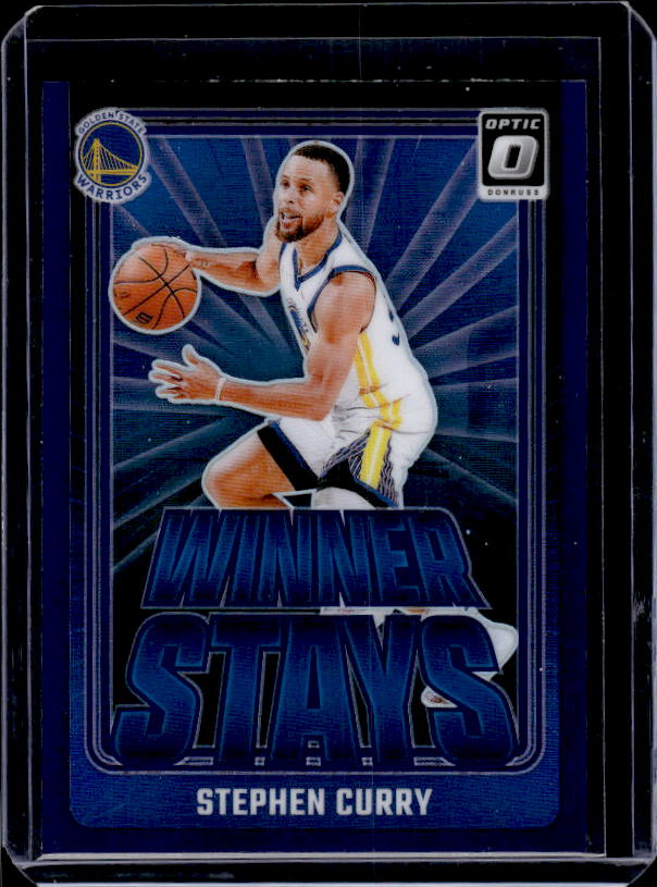 2024-25 Donruss Optic #3 Stephen Curry Winner Stays Purple