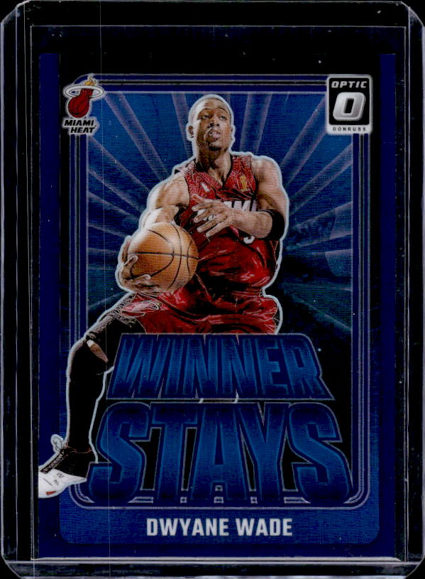 2024-25 Donruss Optic #20 Dwyane Wade Winner Stays Purple