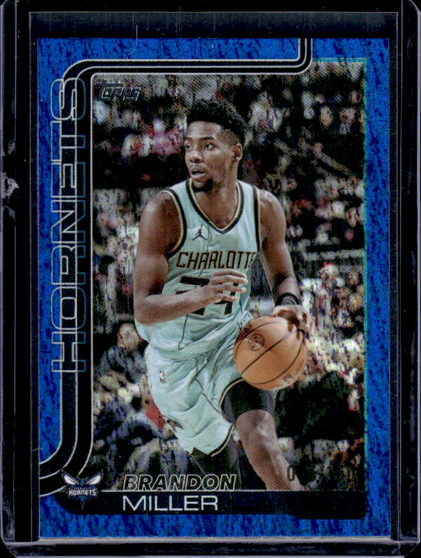 2025-26 Topps #68 Brandon Miller Blue Rainbow #/150