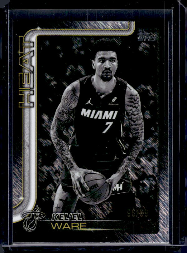 2025-26 Topps #74 Kel'el Ware Blackout