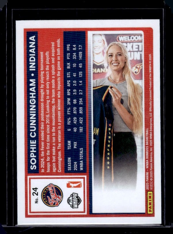 2025 Donruss WNBA #24 Sophie Cunningham