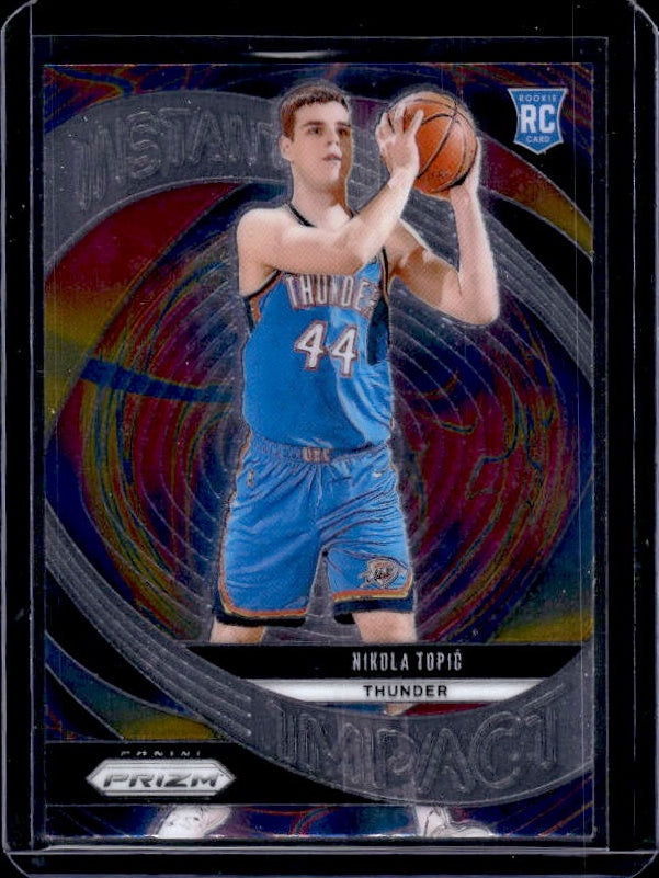 2024-25 Panini Prizm #3 Nikola Topic Instant Impact