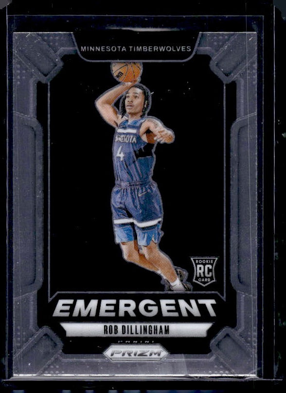 2024-25 Panini Prizm #24 Rob Dillingham Emergent