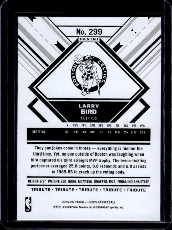 2024-25 Hoops #299 Larry Bird