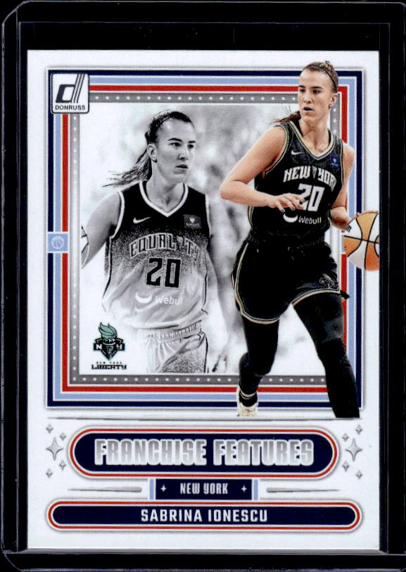 2025 Donruss WNBA #6 Sabrina Ionescu Franchise Features