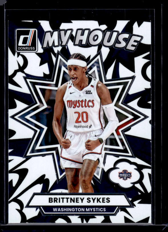 2025 Donruss WNBA #18 Brittney Sykes My House