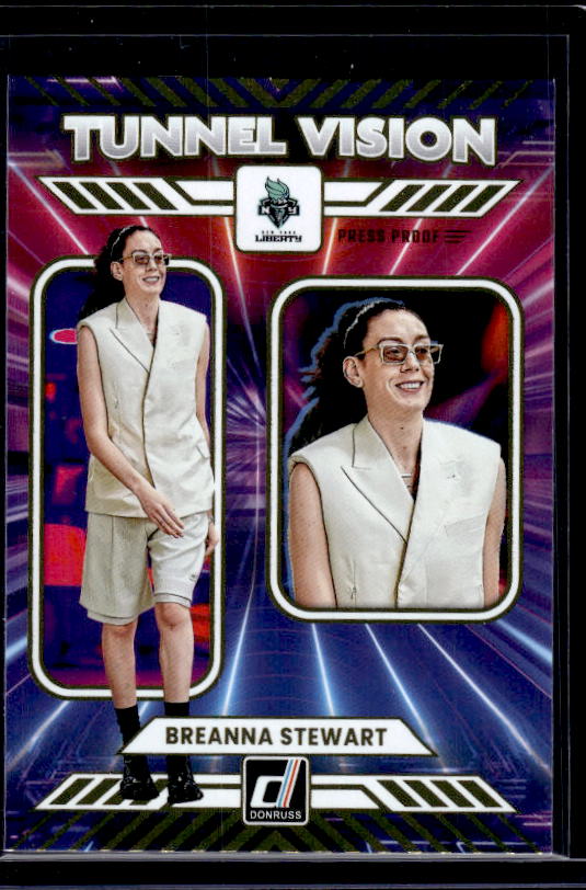 2025 Donruss WNBA #6 Breanna Stewart Tunnel Vision