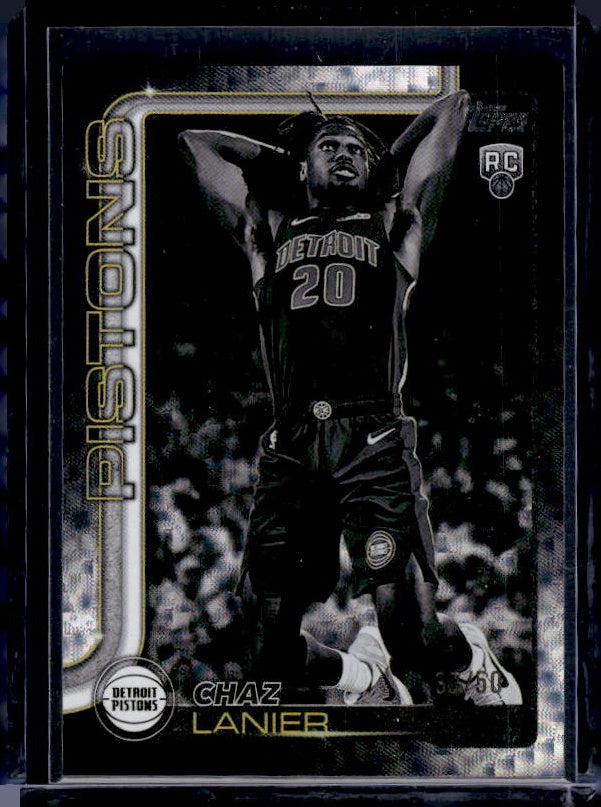 2025-26 Topps #238 Chaz Lanier Flash Drop #/50