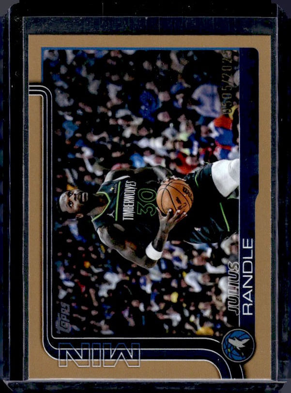2025-26 Topps #110 Julius Randle Gold #/2025