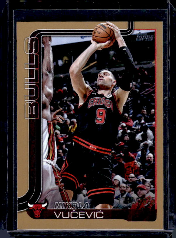 2025-26 Topps #36 Nikola Vučević Gold #/2025