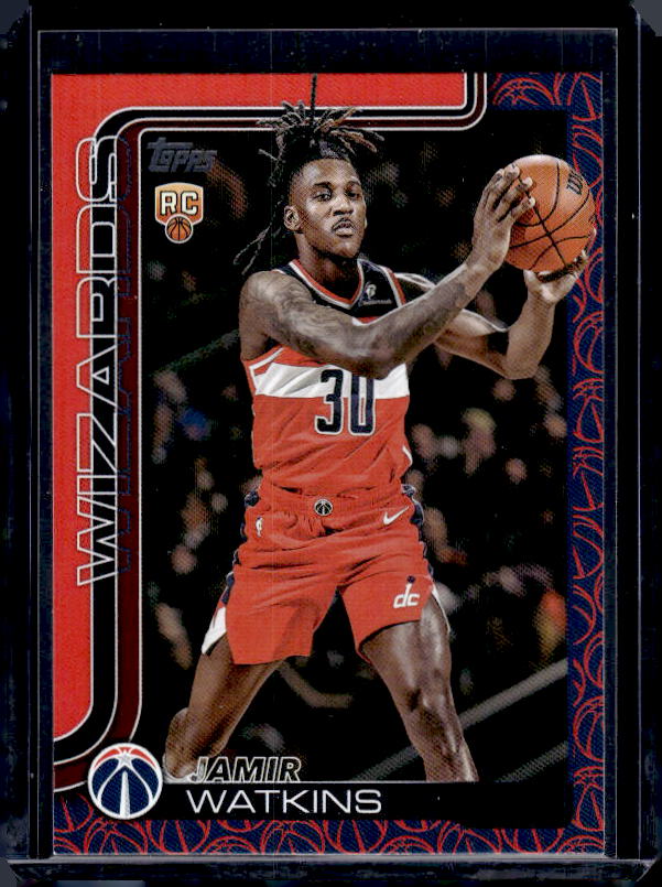 2025-26 Topps #244 Jamir Watkins Team Color Border