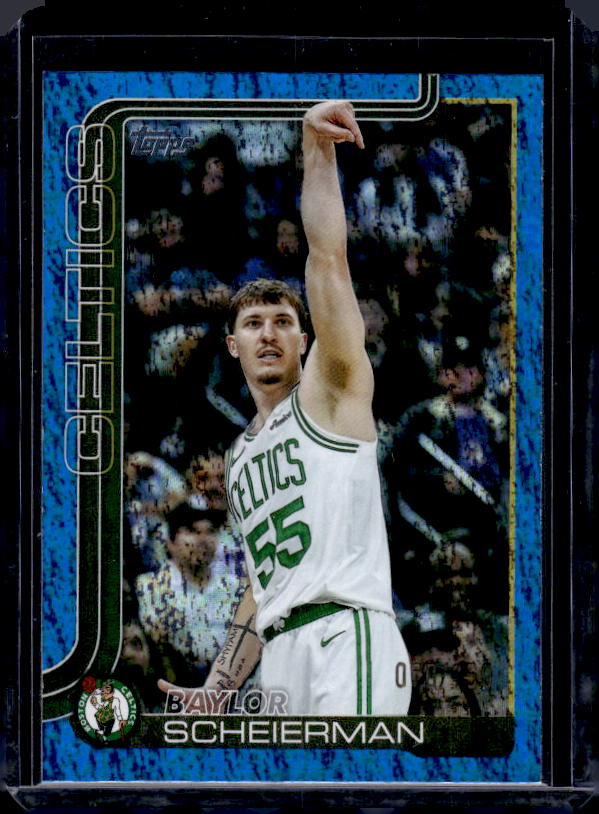 2025-26 Topps #5 Baylor Scheierman Blue Rainbow #/150