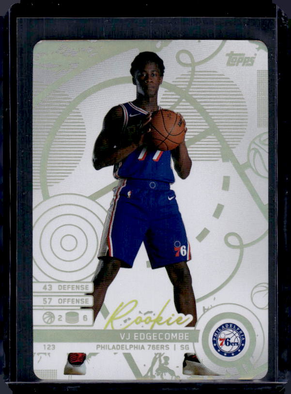 2025-26 Topps Match Attax #123 VJ Edgecombe