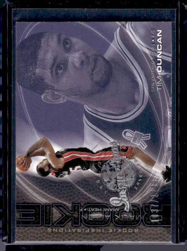 2001-02 Upper Deck Inspirations #97 Malik Allen / Tim Duncan