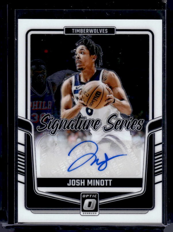 2024-25 Donruss Optic #SS-MIN Josh Minott Signature Series