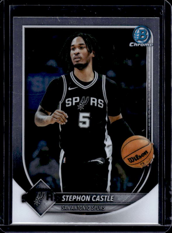 2025-26 Bowman #BCV-145 Stephon Castle Chrome