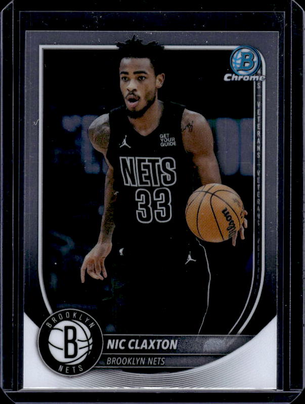 2025-26 Bowman #BCV-150 Nic Claxton Chrome
