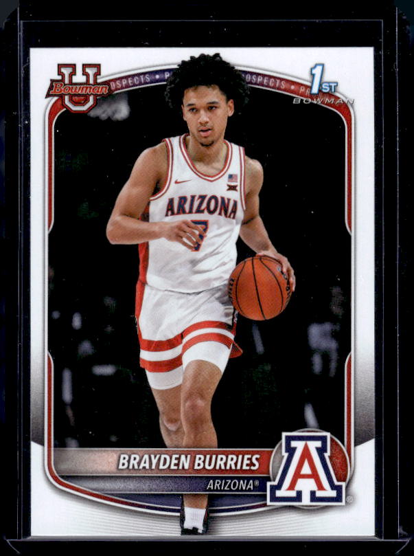 2025-26 Bowman #BPP-51 Brayden Burries Prospects