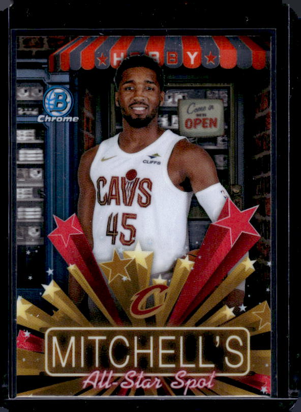 2025-26 Bowman #HS-5 Donovan Mitchell Hobby Stars