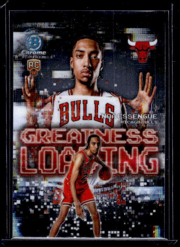 2025-26 Bowman #GL-12 Noa Essengue Greatness Loading