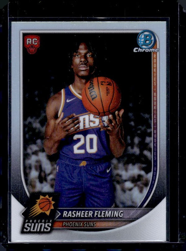 2025-26 Bowman #BRR-31 Rasheer Fleming Red Rookie Variations
