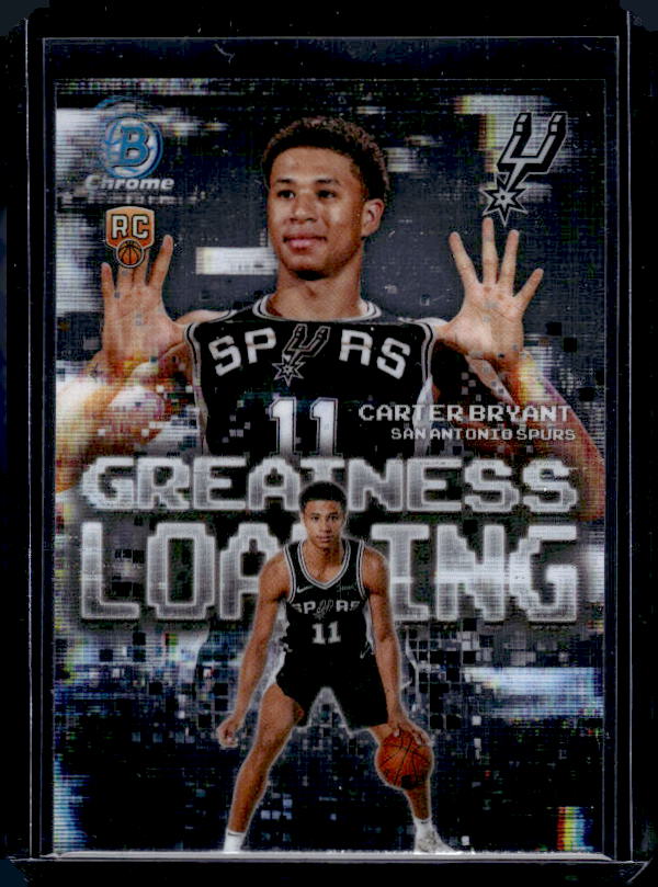 2025-26 Bowman #GL-14 Carter Bryant Greatness Loading