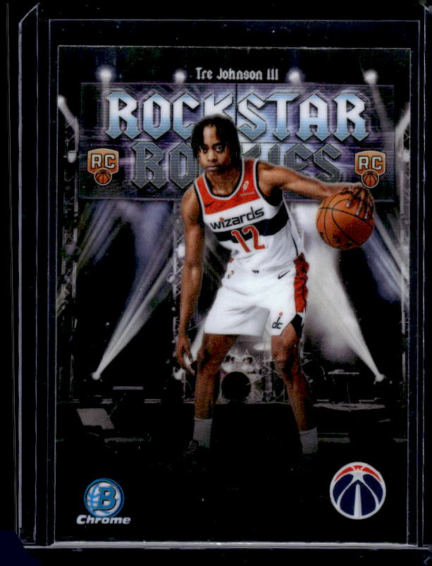 2025-26 Bowman #RR-6 Tre Johnson III Rockstar Rookies