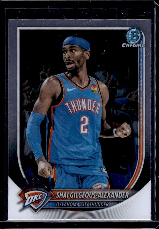 2025-26 Bowman #BCV-106 Shai Gilgeous-Alexander Chrome